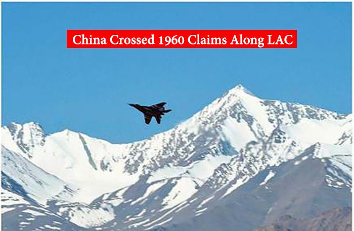 China crossed 1960 claims along LAC